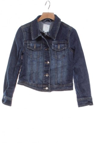 Kinder Jeansjacke Place Est. 1989, Größe 7-8y/ 128-134 cm, Farbe Blau, Preis 10,49 €