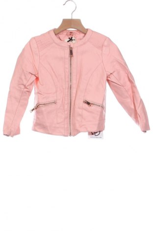 Kinder Lederjacke LC Waikiki, Größe 3-4y/ 104-110 cm, Farbe Rosa, Preis 10,99 €