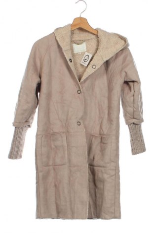 Kindermantel Vertbaudet, Größe 11-12y/ 152-158 cm, Farbe Beige, Preis € 13,49