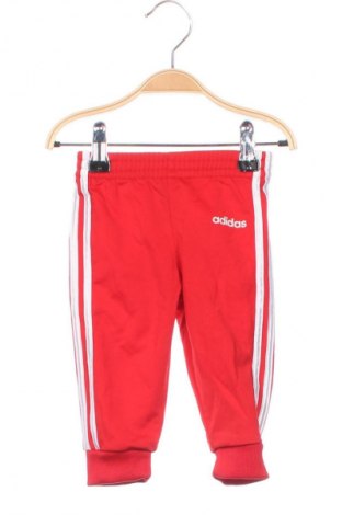 Pantaloni de trening, pentru copii Adidas, Mărime 3-6m/ 62-68 cm, Culoare Roșu, Preț 40,99 Lei