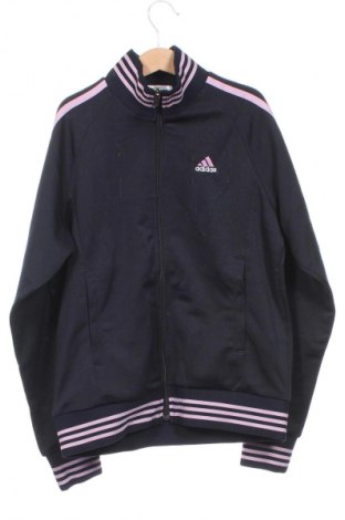 Bluză de trening, pentru copii Adidas, Mărime 10-11y/ 146-152 cm, Culoare Albastru, Preț 95,99 Lei