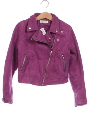 Kinderjacke H&M, Größe 8-9y/ 134-140 cm, Farbe Lila, Preis € 9,99