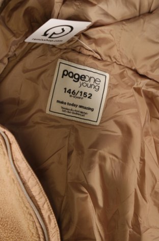 Kinderjacke Page One, Größe 10-11y/ 146-152 cm, Farbe Braun, Preis € 12,99