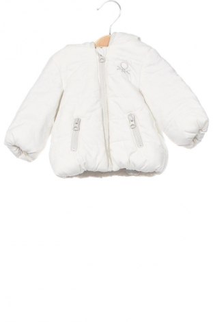 Dziecięca kurtka United Colors Of Benetton, Rozmiar 6-9m/ 68-74 cm, Kolor Biały, Cena 149,34 zł