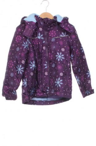 Kinderjacke für Wintersport Pocopiano, Größe 4-5y/ 110-116 cm, Farbe Lila, Preis 20,99 €