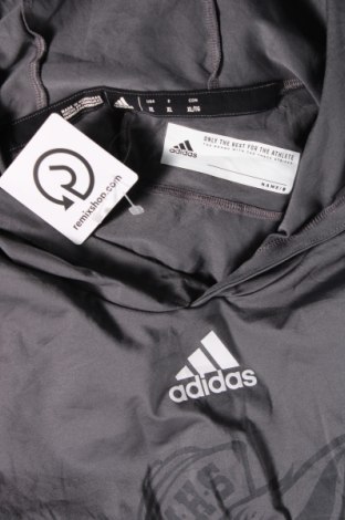 Ανδρική μπλούζα Adidas, Μέγεθος XL, Χρώμα Γκρί, Τιμή 23,99 €