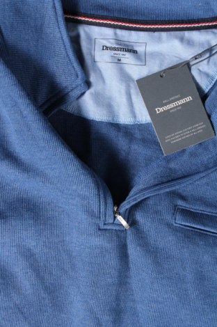 Herren Shirt Dressmann, Größe M, Farbe Blau, Preis € 19,99