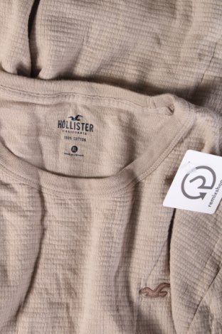 Мъжка блуза Hollister, Размер XL, Цвят Бежов, Цена 13,99 лв.