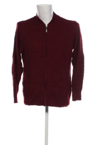 Herren Strickjacke, Größe L, Farbe Rot, Preis 16,99 €