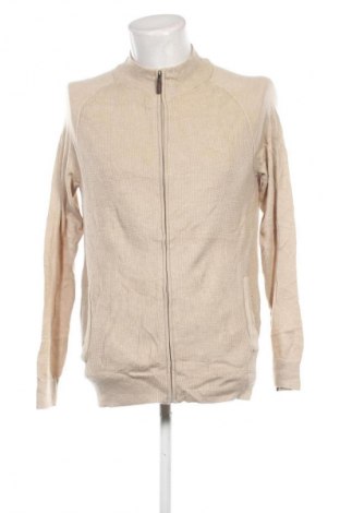 Herren Strickjacke Club Room, Größe L, Farbe Beige, Preis € 10,49