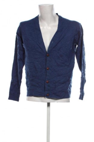 Herren Strickjacke James Pringle, Größe M, Farbe Blau, Preis € 8,49