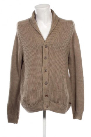 Herren Strickjacke Tom Tailor, Größe L, Farbe Beige, Preis 13,99 €