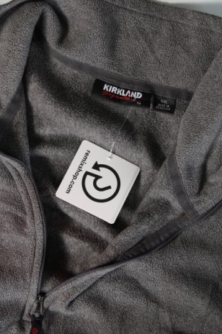 Ανδρική μπλούζα fleece Kirkland, Μέγεθος XXL, Χρώμα Γκρί, Τιμή 7,99 €