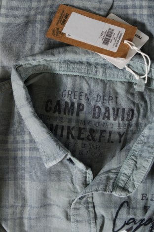 Herrenhemd Camp David, Größe L, Farbe Grau, Preis € 47,99