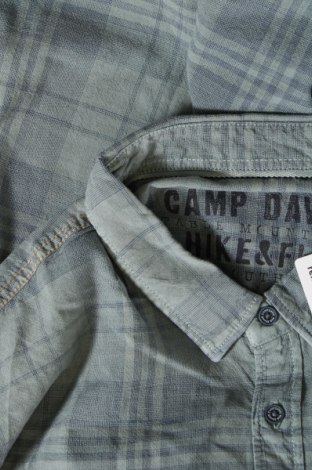 Herrenhemd Camp David, Größe XL, Farbe Grau, Preis € 47,99