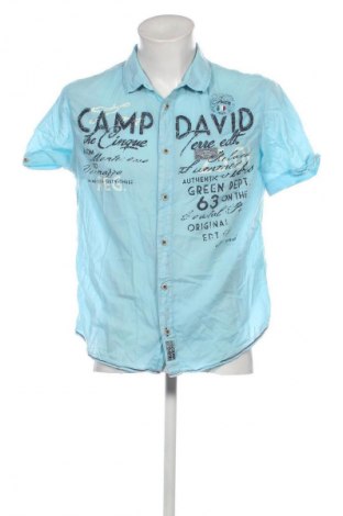 Herrenhemd Camp David, Größe M, Farbe Blau, Preis € 44,49