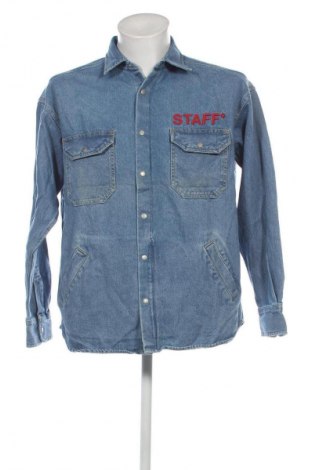 Herrenhemd Pull&Bear, Größe S, Farbe Blau, Preis € 9,49