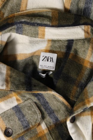 Мъжка риза Zara, Размер L, Цвят Многоцветен, Цена 13,99 лв.