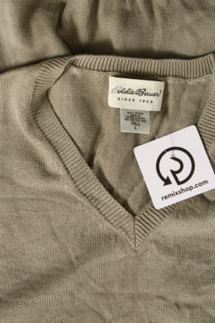 Мъжки пуловер Eddie Bauer, Размер L, Цвят Зелен, Цена 13,99 лв.