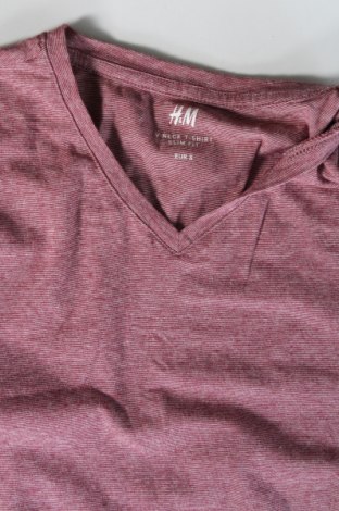 Męski T-shirt H&M, Rozmiar S, Kolor Czerwony, Cena 26,99 zł