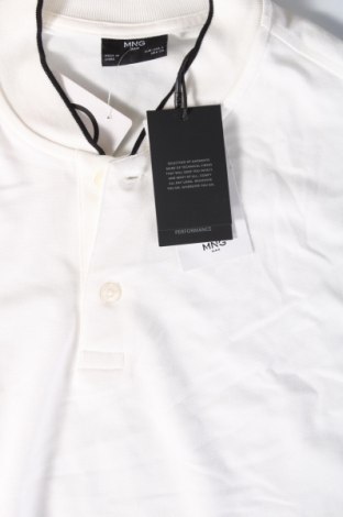 Ανδρικό t-shirt Mango, Μέγεθος S, Χρώμα Λευκό, Τιμή 15,49 €