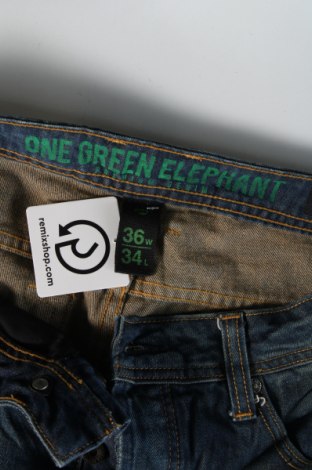 Мъжки дънки One Green Elephant, Размер L, Цвят Син, Цена 48,49 лв.