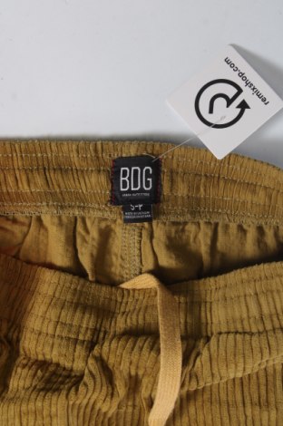 Pantaloni raiați de bărbați BDG, Mărime S, Culoare Galben, Preț 55,99 Lei