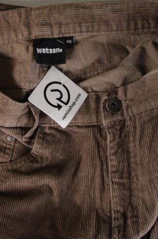 Pantaloni raiați de bărbați Watson's, Mărime M, Culoare Maro, Preț 63,99 Lei