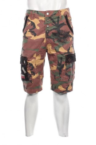 Pantaloni scurți de bărbați Cipo & Baxx, Mărime M, Culoare Multicolor, Preț 63,99 Lei