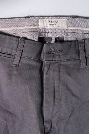 Pantaloni de bărbați Celio, Mărime L, Culoare Gri, Preț 59,99 Lei