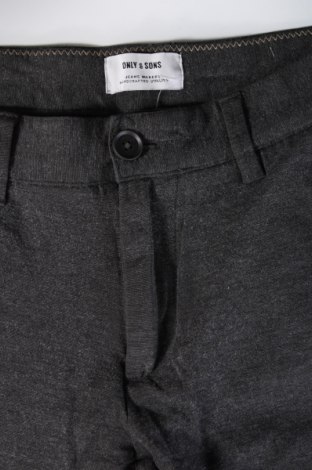 Herrenhose Only & Sons, Größe S, Farbe Grau, Preis 6,99 €