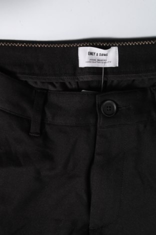 Pantaloni de bărbați Only & Sons, Mărime S, Culoare Negru, Preț 69,99 Lei