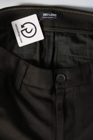 Pantaloni de bărbați Only & Sons, Mărime M, Culoare Verde, Preț 58,99 Lei