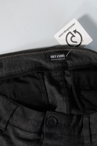 Herrenhose Only & Sons, Größe M, Farbe Grau, Preis 13,99 €