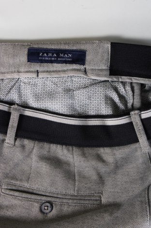 Мъжки панталон Zara Man, Размер M, Цвят Сив, Цена 13,99 лв.