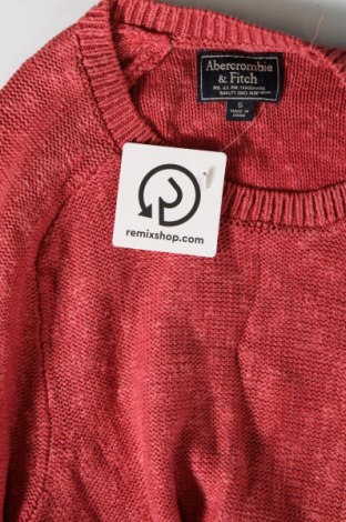 Męski sweter Abercrombie & Fitch, Rozmiar S, Kolor Różowy, Cena 109,99 zł