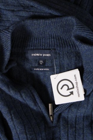 Herrenpullover Andrew James, Größe XXL, Farbe Blau, Preis € 23,99