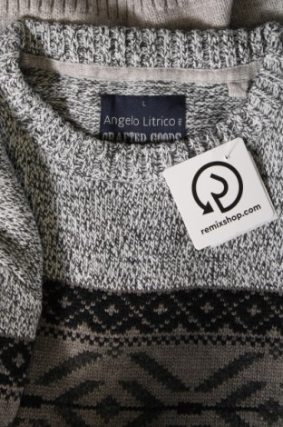 Herrenpullover Angelo Litrico, Größe L, Farbe Grau, Preis € 11,49