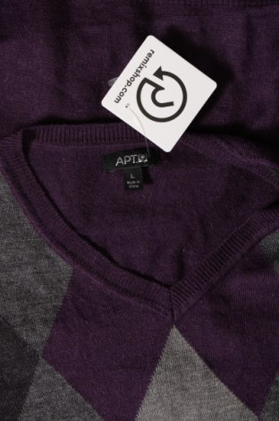 Herrenpullover Apt.9, Größe L, Farbe Mehrfarbig, Preis 11,49 €