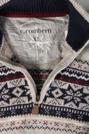 Męski sweter C.Comberti, Rozmiar XL, Kolor Kolorowy, Cena 33,99 zł