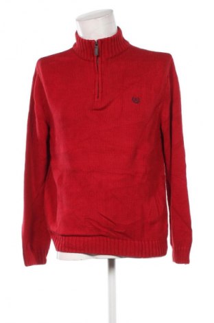 Herrenpullover Chaps, Größe L, Farbe Rot, Preis 10,49 €