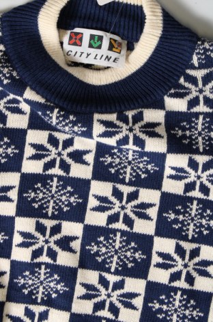 Męski sweter City Line, Rozmiar M, Kolor Niebieski, Cena 44,99 zł