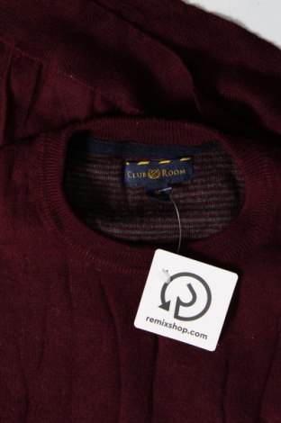 Herrenpullover Club Room, Größe M, Farbe Rot, Preis € 9,49