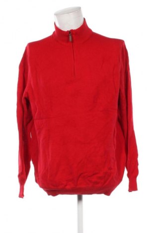 Herrenpullover Club Room, Größe XXL, Farbe Rot, Preis 13,99 €