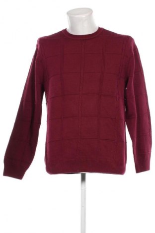 Herrenpullover Club Room, Größe L, Farbe Rot, Preis 15,99 €