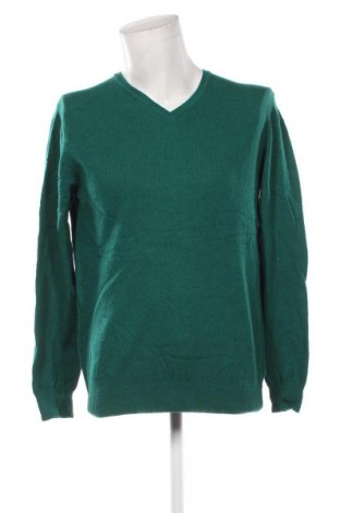 Herrenpullover Cortefiel, Größe L, Farbe Grün, Preis 15,99 €