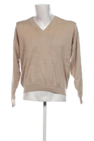 Herrenpullover Cotton Traders, Größe L, Farbe Beige, Preis 15,99 €