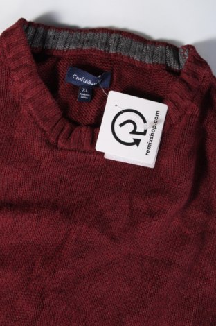 Herrenpullover Croft & Barrow, Größe XL, Farbe Rot, Preis € 11,49