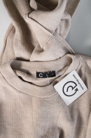 Herrenpullover Cubus, Größe S, Farbe Beige, Preis € 11,49