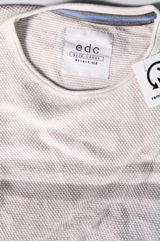 Ανδρικό πουλόβερ Edc By Esprit, Μέγεθος L, Χρώμα  Μπέζ, Τιμή 15,49 €